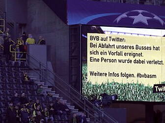 Explosion near Borussia Dortmu...